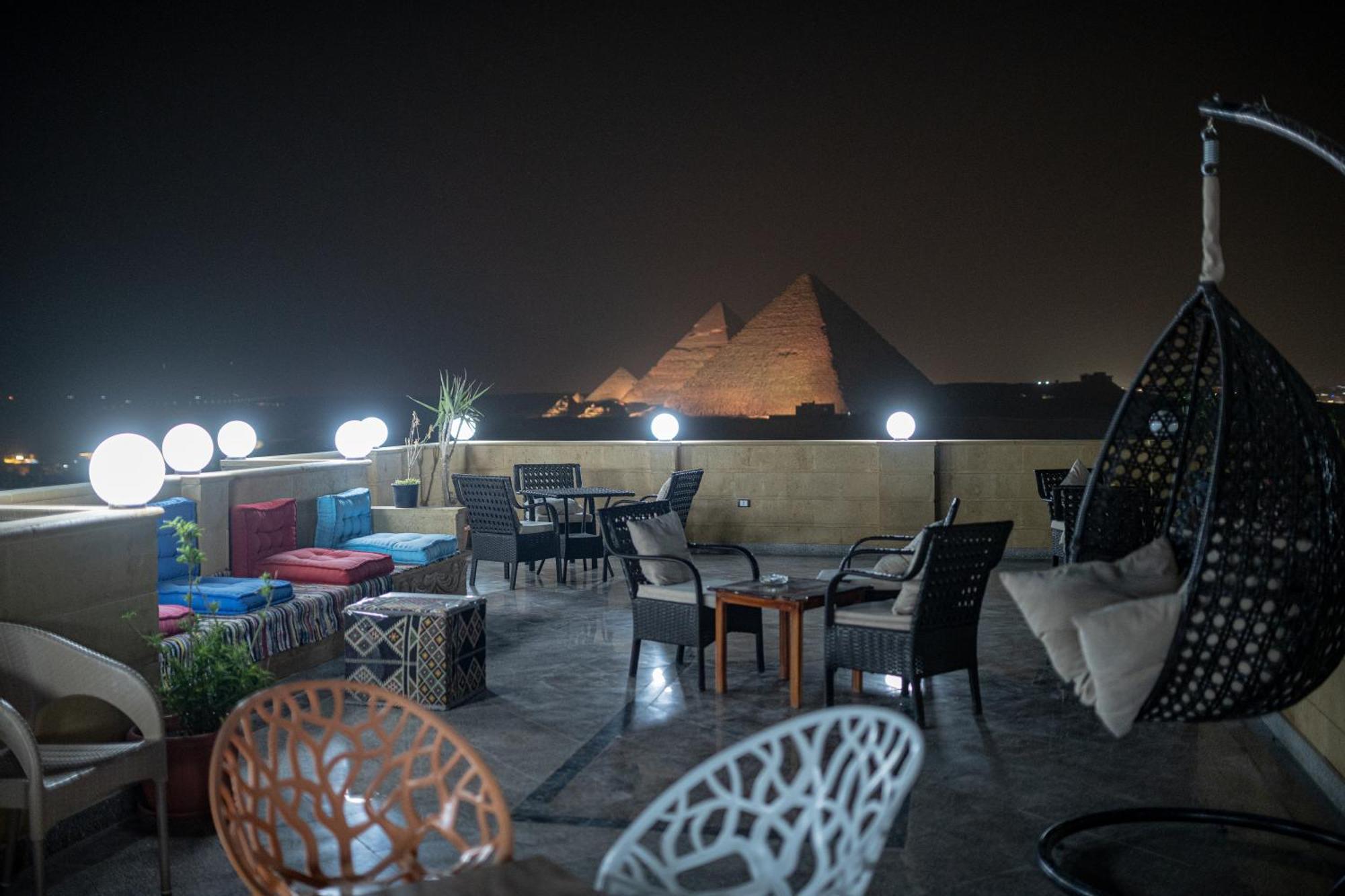 Gardenia Pyramids View Inn Nazlet el-Sisi Ngoại thất bức ảnh